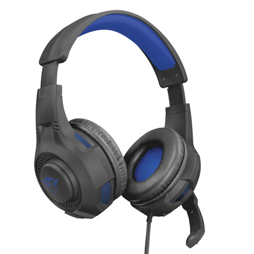 Image of Trust GXT 307B Ravu Gaming Headset for PS4 Auricolare Cablato A Padiglione Nero, Blu