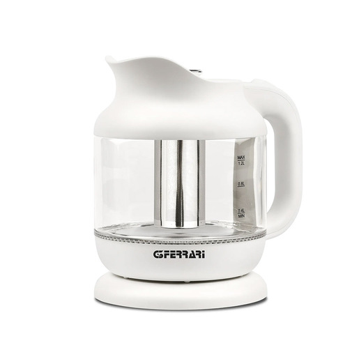 Image of G3 Ferrari Idilio bollitore elettrico 1,2 L 1630 W Trasparente, Bianco
