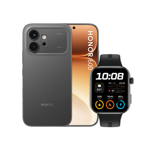 Image of Honor HOR6005G82565+W smartphone 16,7 cm (6.57'') Doppia SIM Android 16.0 5G USB tipo-C 8 GB 256 GB 6400 mAh Nero