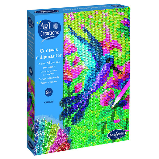 Image of Sentosphère - Art e Créations - Canevas a Diamanter - Colibri