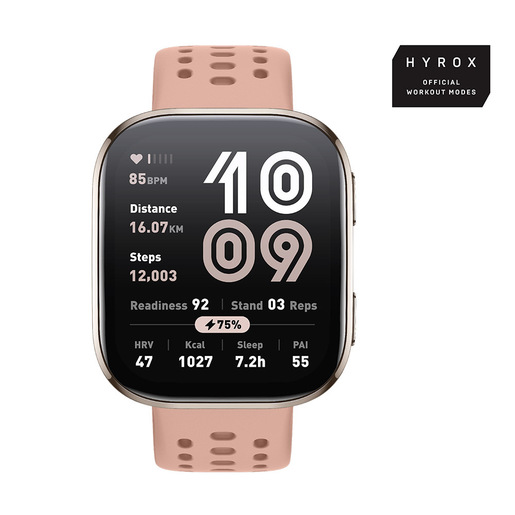 Image of Amazfit Bip 6 5 cm (1.97'') AMOLED Digitale 390 x 450 Pixel Touch screen Oro GPS (satellitare)