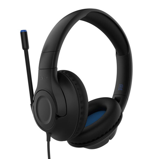 Image of Belkin ENA011HQBK cuffia e auricolare Cablato A Padiglione Gaming Nero