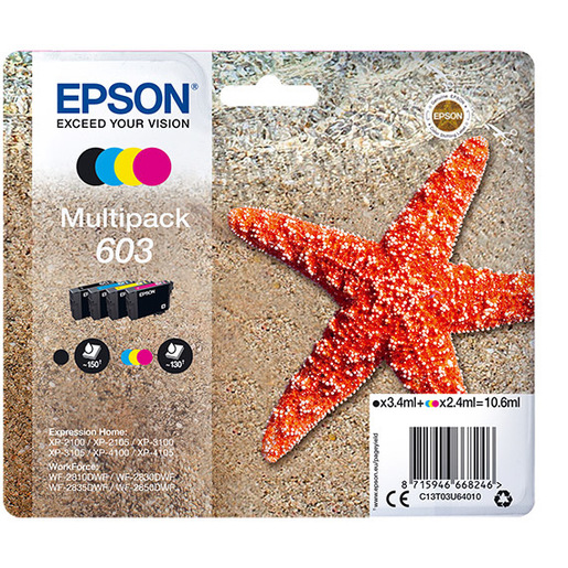 Image of Epson Multipack 4-colours 603 Ink