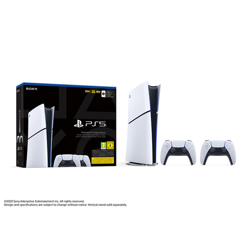 Image of Sony Bundle PlayStation 5 Digital Edition (model group - slim) + 2° Du