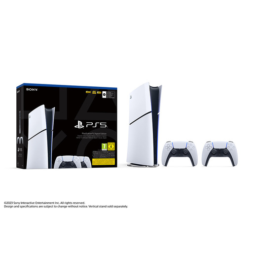 Image of        PS5 DIGITAL D + DUALSENSE WHITE