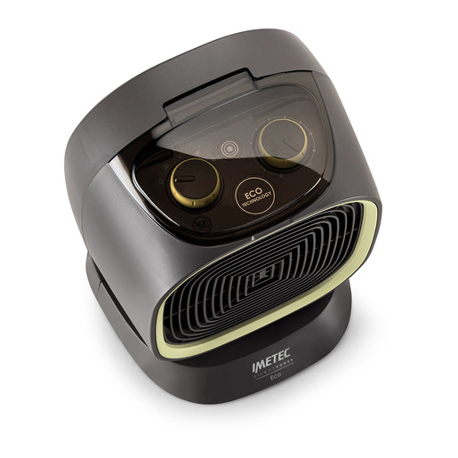 Image of Imetec Silent Power Protection, Termoventilatore silenzioso, 2100 W, Stufetta Elettrica, Timer spegnimento programmabile, temperatura regolabile, 4 fu