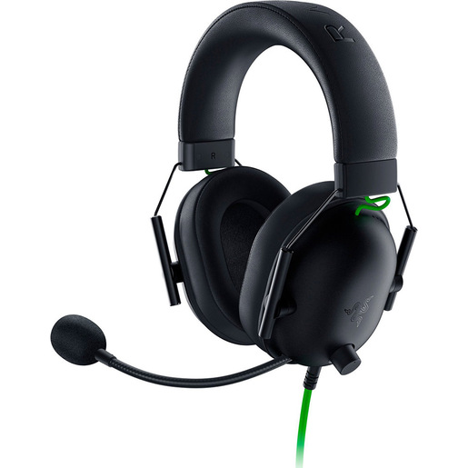 Razer Blackshark V2 X Auricolare Cablato A Padiglione Gaming Nero, Verde