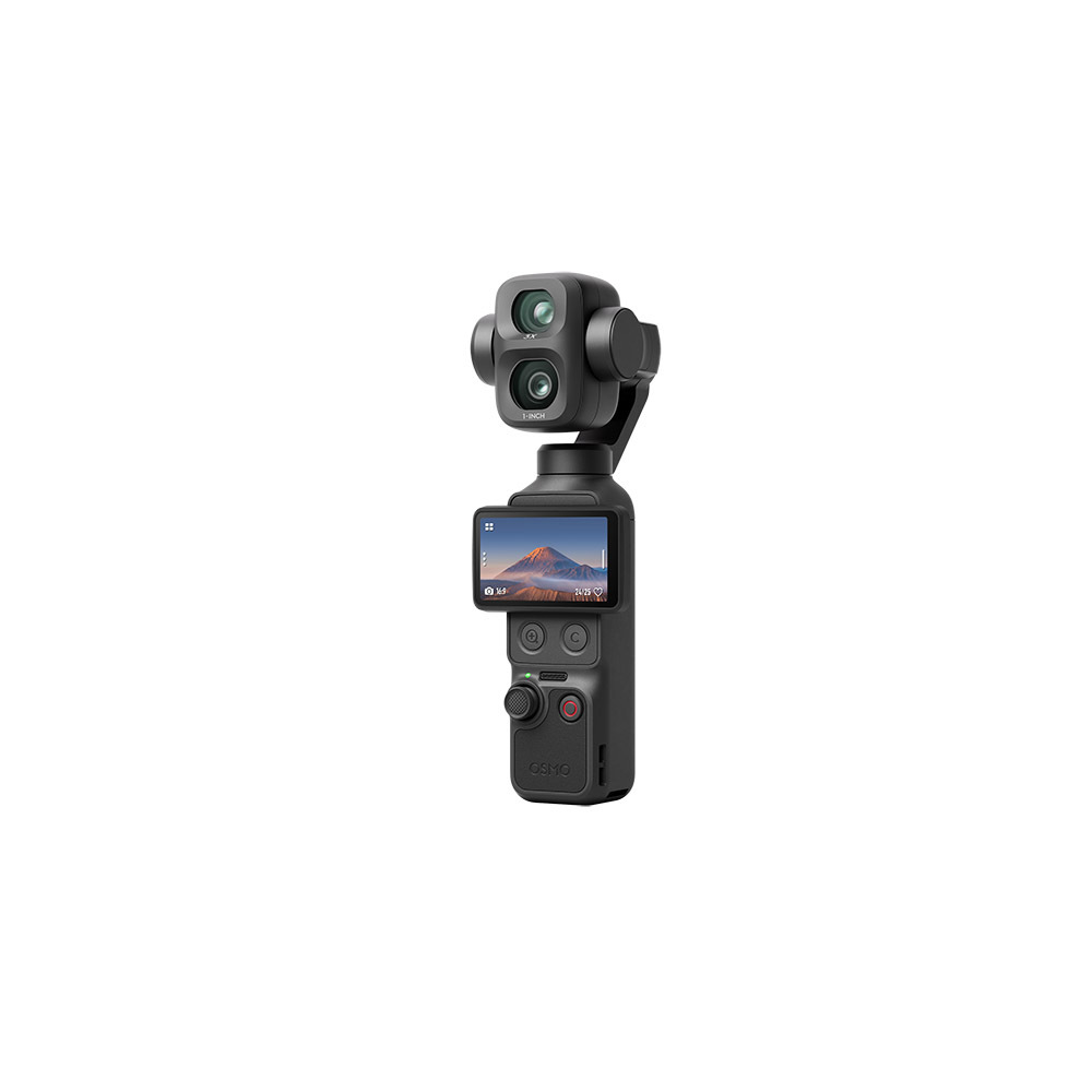DJI Osmo Pocket 4P fotocamera a sospensione cardanica 4K Ultra HD 37 MP Wi-Fi Nero