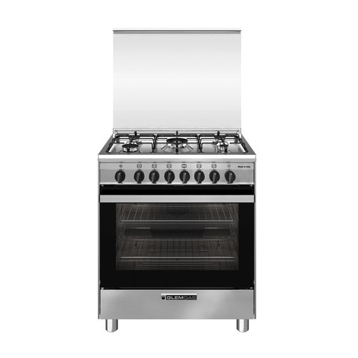 Image of Glem Gas SA765VI cucina A Acciaio inox Forno.GASVent