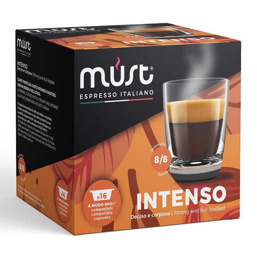 Image of Must Intenso Capsule caffè 16 pz
