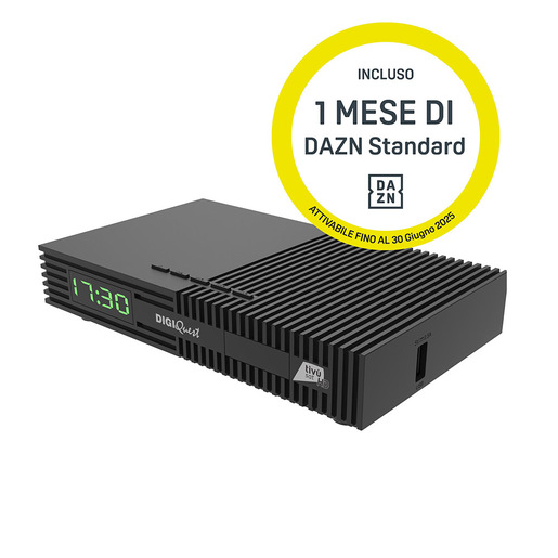 Image of Digiquest DAZN_TI9 set-top box TV Satellite Full HD Nero