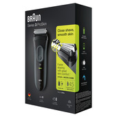 Braun Series 3 3000S Rasoio Elettrico Nero-image