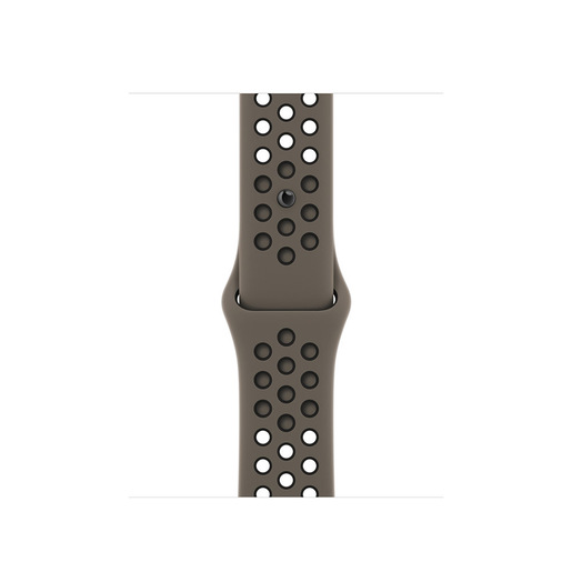 Image of Apple MPGT3ZM/A accessorio indossabile intelligente Band Nero, Grigio, Oliva Fluoroelastomero