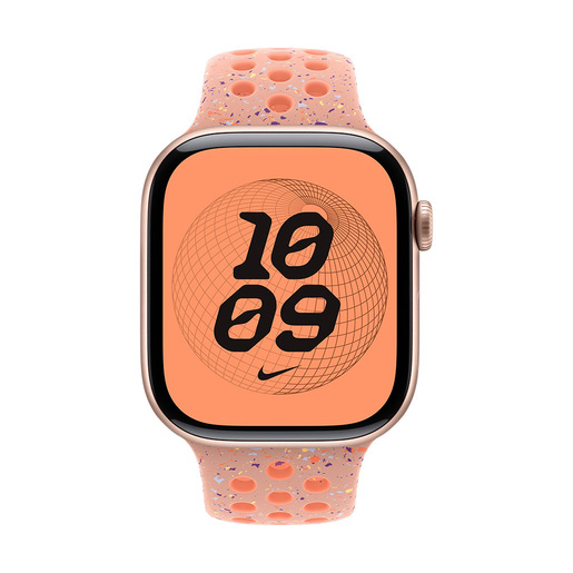 Image of Apple Cinturino Nike Sport Alpenglow Pink (46 mm) - S/M