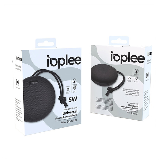 Image of IOPLEE Cassa Speaker Wireless 5W - Nero