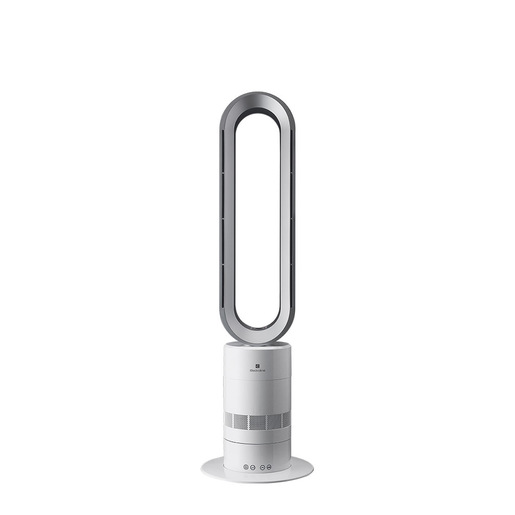 Image of Electroline Ventilatore bladeless 80cm controlli touch timer 9h bianco-argento