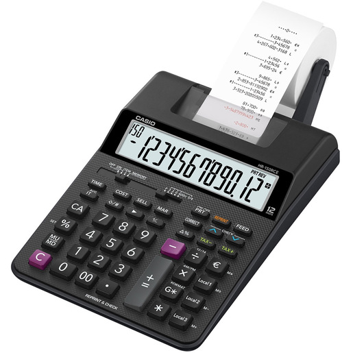 Image of Casio HR-150RCE calcolatrice Desktop Calcolatrice con stampa Nero cod015