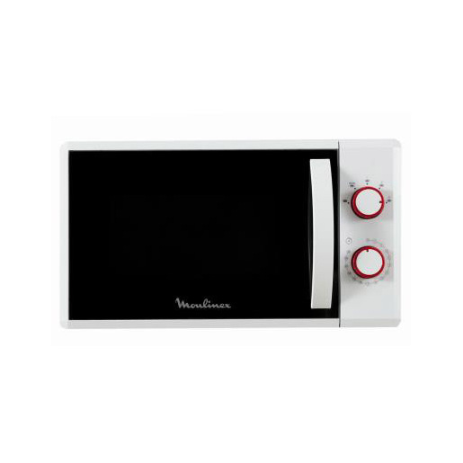 Image of Moulinex MO20MSWH forno a microonde Rosso, Bianco Solo microonde Superficie piana 20 L 800 W