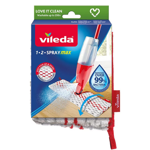 Image of Vileda 164016 accessorio per lavare Panno mop Rosso, Bianco