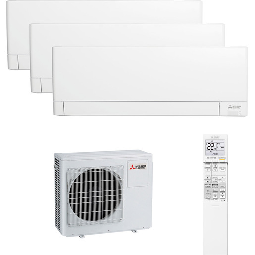 Image of Mitsubishi Electric Trialsplit 9000+12000+12000BTu AY