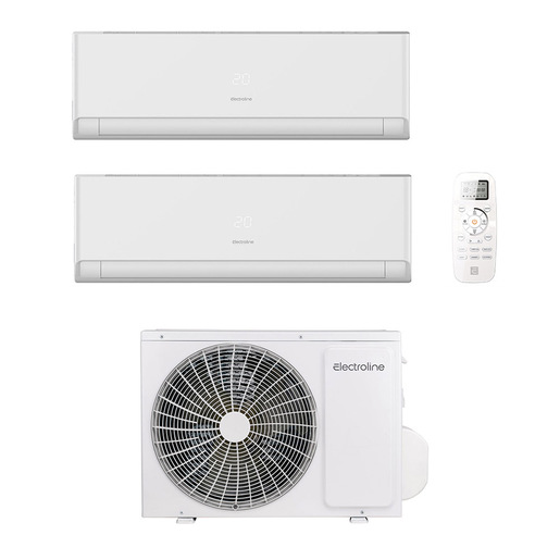 Image of Electroline EDHE50D2 + 2x ID262H2KA Climatizzatore split system Bianco