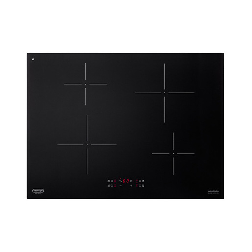 Image of De’Longhi PIN 72 piano cottura Nero Da incasso 70 cm Piano cottura a induzione 4 Fornello(i)