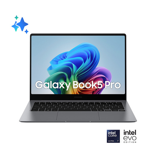 Image of Samsung Galaxy Book5 Pro Intel Core Ultra 7 256V Computer portatile 35,6 cm (14'') Touch screen WQXGA+ 16 GB LPDDR5x-SDRAM 512 GB SSD Wi-Fi 7 (802.11be