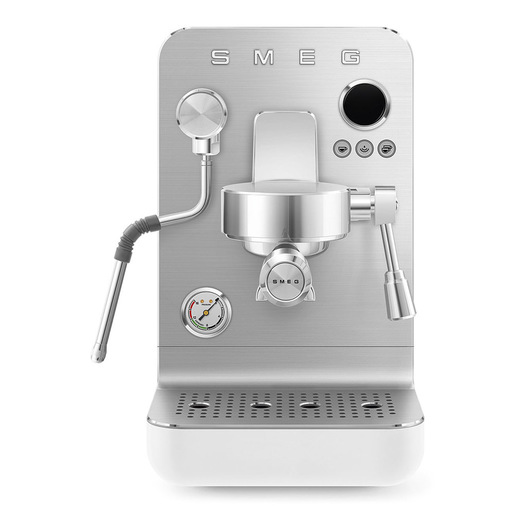 Image of Smeg Macchina da caffè espresso Minipro Linea Collezione - Bianco Opaco - EMC02WHMEU