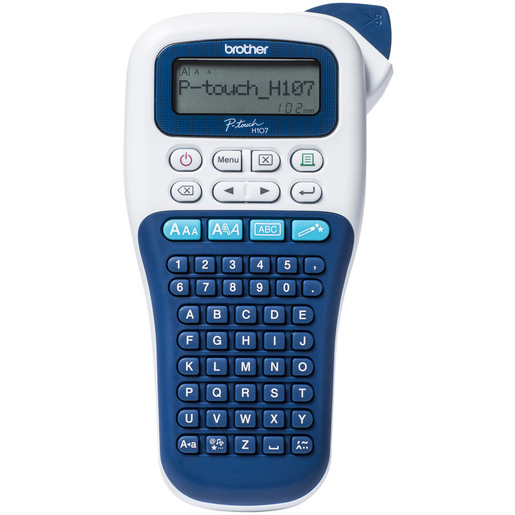 Image of Brother PT-H107B stampante per etichette (CD) Trasferimento termico 180 x 180 DPI 20 mm/s TZe ABC