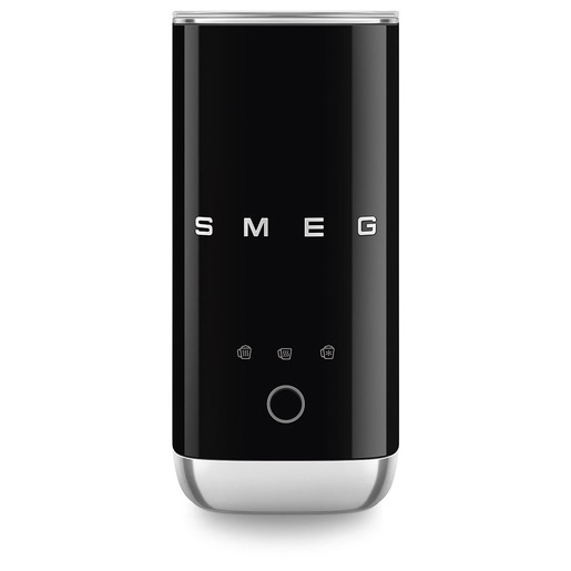 Image of Smeg MFF02BLEU montalatte e scaldalatte Automatico Nero, Cromo