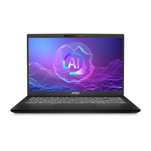 Image of MSI Modern 15 H AI C2HMG-276IT Intel Core Ultra 9 285H Computer portatile 39,6 cm (15.6'') Full HD 32 GB DDR5-SDRAM 1 TB SSD Wi-Fi 6E (802.11ax) Window