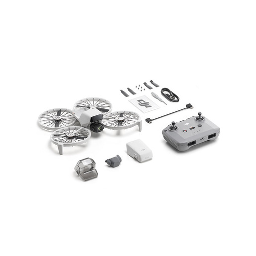 Image of DJI Flip 4 rotori Quadrirotore 48 MP 3840 x 2160 Pixel 3110 mAh Nero, Bianco