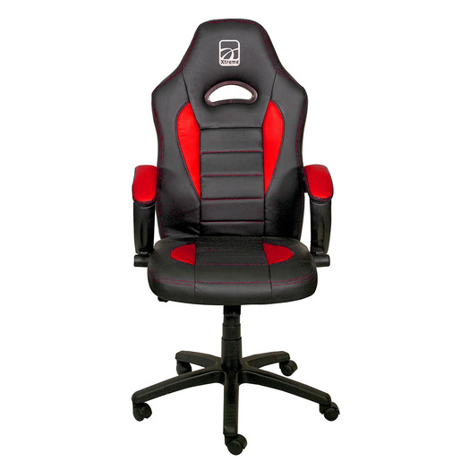 Image of Xtreme 90557 sedia per videogioco Sedia da gaming per PC Seduta imbottita Nero, Rosso