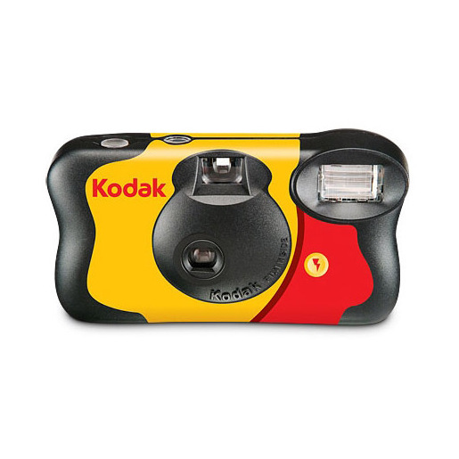 Image of Kodak FunSaver Camera Macchina usa e getta compatta 35 mm Nero, Rosso, Giallo