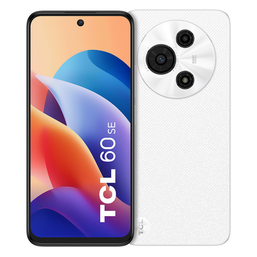 Image of TCL 60 SE 16,9 cm (6.67'') Doppia SIM Android 15 4G USB tipo-C 8 GB 512 GB 5200 mAh Bianco