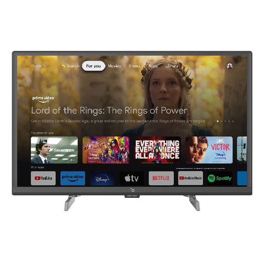 Image of TKO24GTV TV 61 cm (24'') HD Smart TV Wi-Fi Grigio