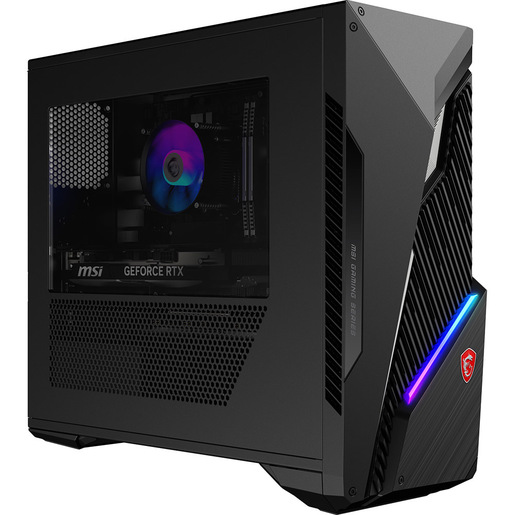 Image of MSI MAG Infinite S3 14NVL5-104EU Intel® Core™ i5 i5-14400F 16 GB DDR5-SDRAM 1 TB SSD NVIDIA GeForce RTX 5060 Windows 11 Home Desktop PC Nero