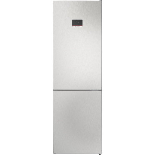 Bosch Serie 4 KGN367LDF Frigorifero combinato da libera installazione 186 x 60 cm Metal look Classe D