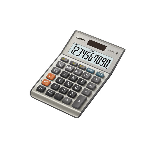 Image of Casio MS-100BM calcolatrice Desktop Calcolatrice di base Argento cod015