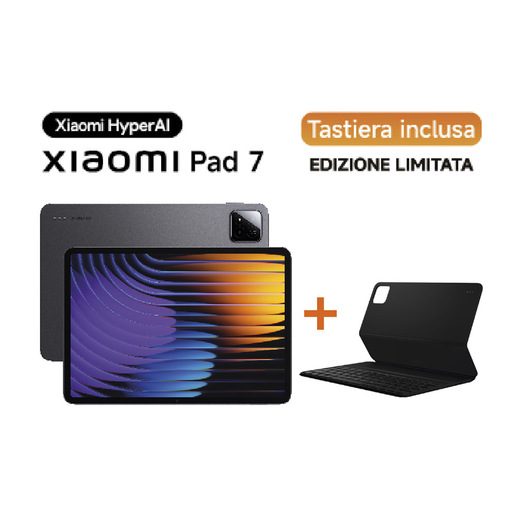 Image of Xiaomi Pad 7 8 + 128 Grey Con Tastiera
