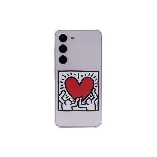 Image of        Samsung Galaxy S23 KEITH HARING Cover HEART