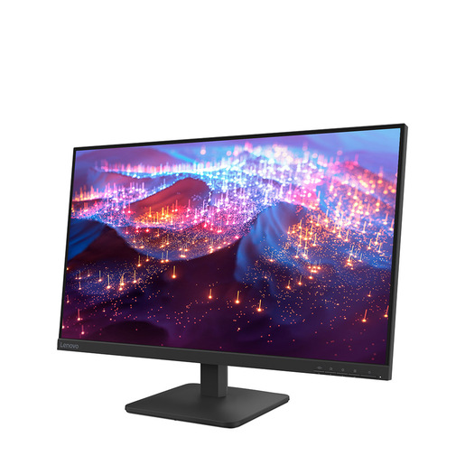 Image of Lenovo L27-4e 27'' inch FHD Monitor (IPS Panel, 100 Hz, 4ms, HDMI, VGA) - Tilt Stand
