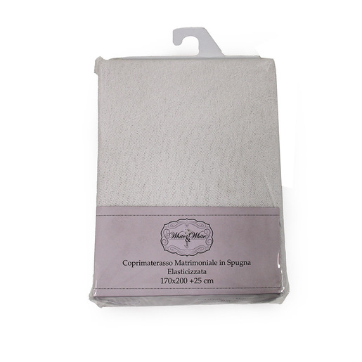 Image of Carrefour Coprimaterasso matrimoniale, 50% cotone 50% poliestere