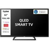 IOPLEE IOP32V2QM10 SMART TV QLED 32″ FULL HD, Sistema operativo VIDAA, Triplo tuner DVBT2/C/S2, Certificato TivuSAT, Piedistallo centrale, Dolby Audio, Parental Control