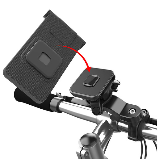 Image of Celly SNAPMAGFLEXBK supporto per personal communication Supporto passivo Telefono cellulare/smartphone, Tablet/UMPC Nero cod015
