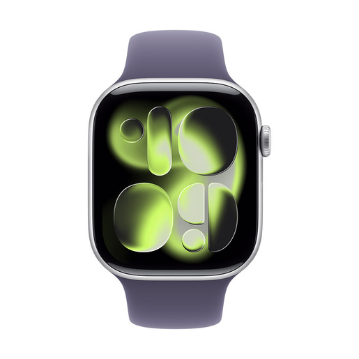 Apple Cinturino Sport viola nebbia (46 mm) - S/M