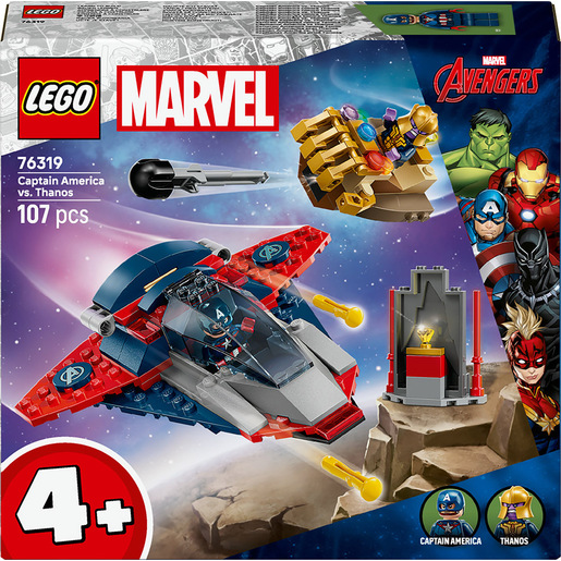 Image of LEGO Captain America contro Thanos
