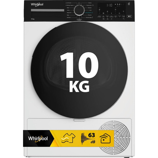 Image of Whirlpool C WD 104M WBS IT, Capacità 10kg, classe C, colore White, Display digitale XL, Wi-Fi, IronTouch
