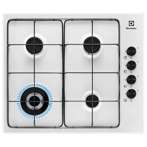 Electrolux EGS6414W Piano cottura a gas Serie 300 Slim side control 60cm