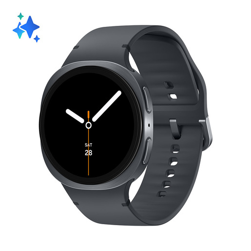 Image of Samsung Galaxy Watch8 (Dark Gray, BT, 44mm) Smartwatch Galaxy AI, allenatore personale, design resistente agli urti, processore 3nm, monitoraggio atti cod015